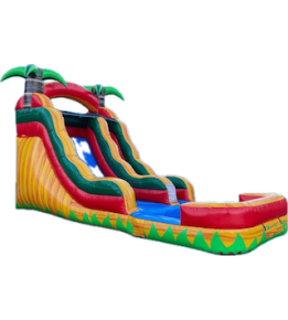 Jungle Water Slide 32'L x 15'W x 18'H